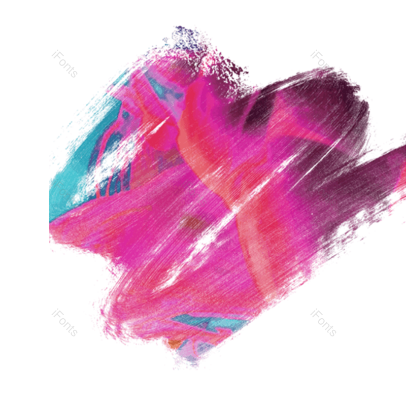 水墨图片,水彩元素,水彩笔触PNG,彩色免抠素材